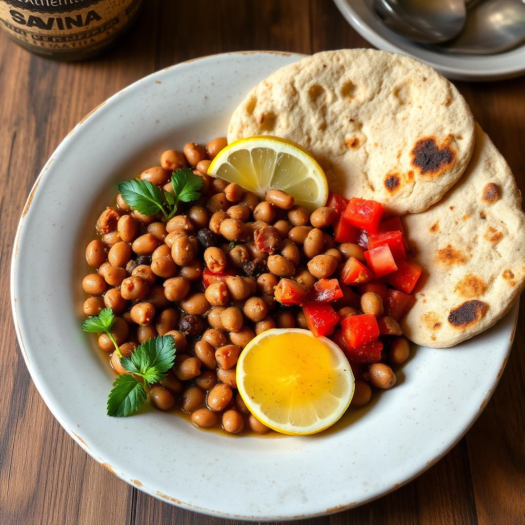 Ful Medames Plate