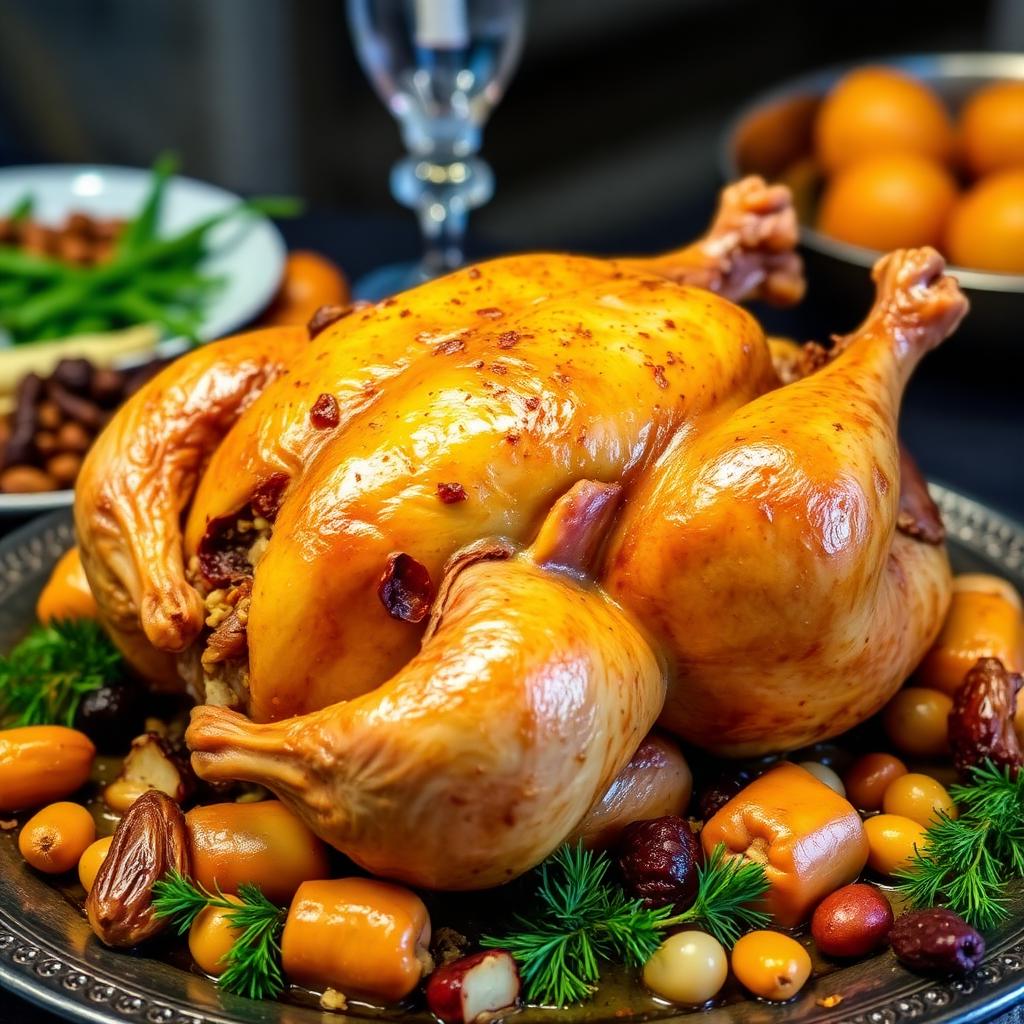 Stuffed Roast Chicken